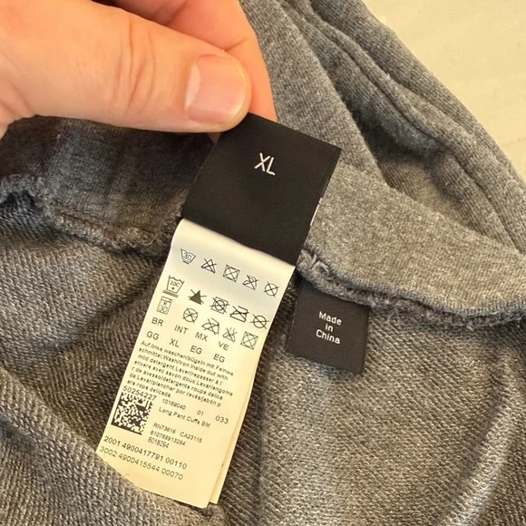 Boss Gray Sweatpants - Picture 3 of 3